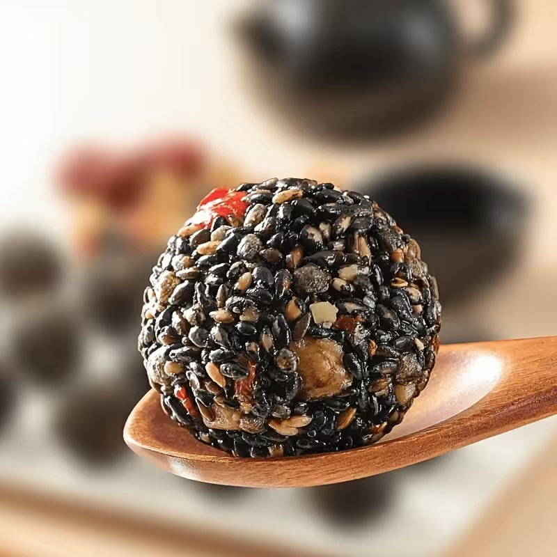 Walnut and Black Sesame Pills - Individually Wrapped